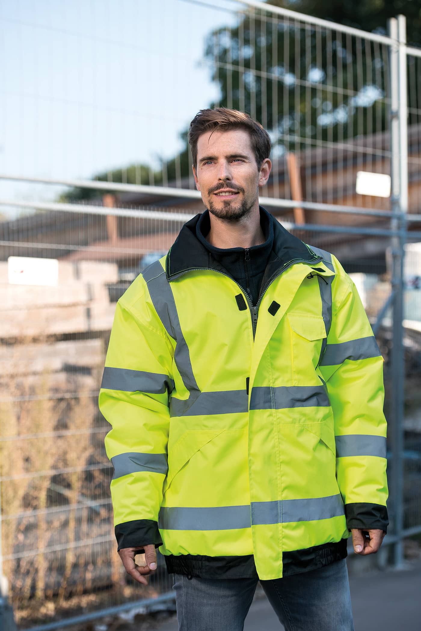 Premium Hi-Vis Rain-Jacket Tampere