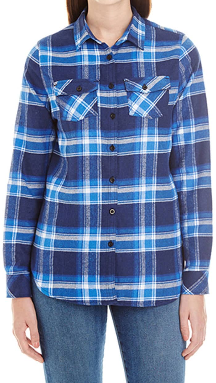Ladies´ Woven Plaid Flannel Shirt