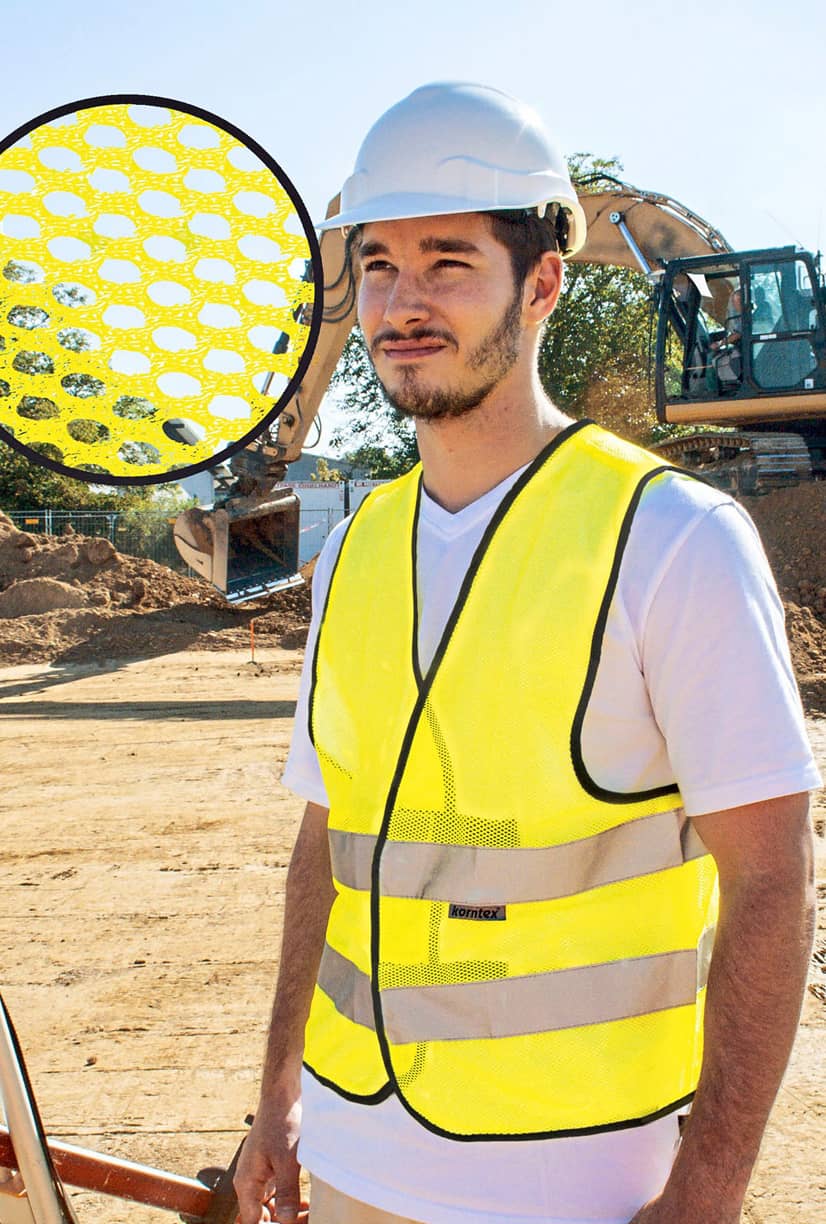 Hi-Vis Mesh Safety Vest Thessaloniki