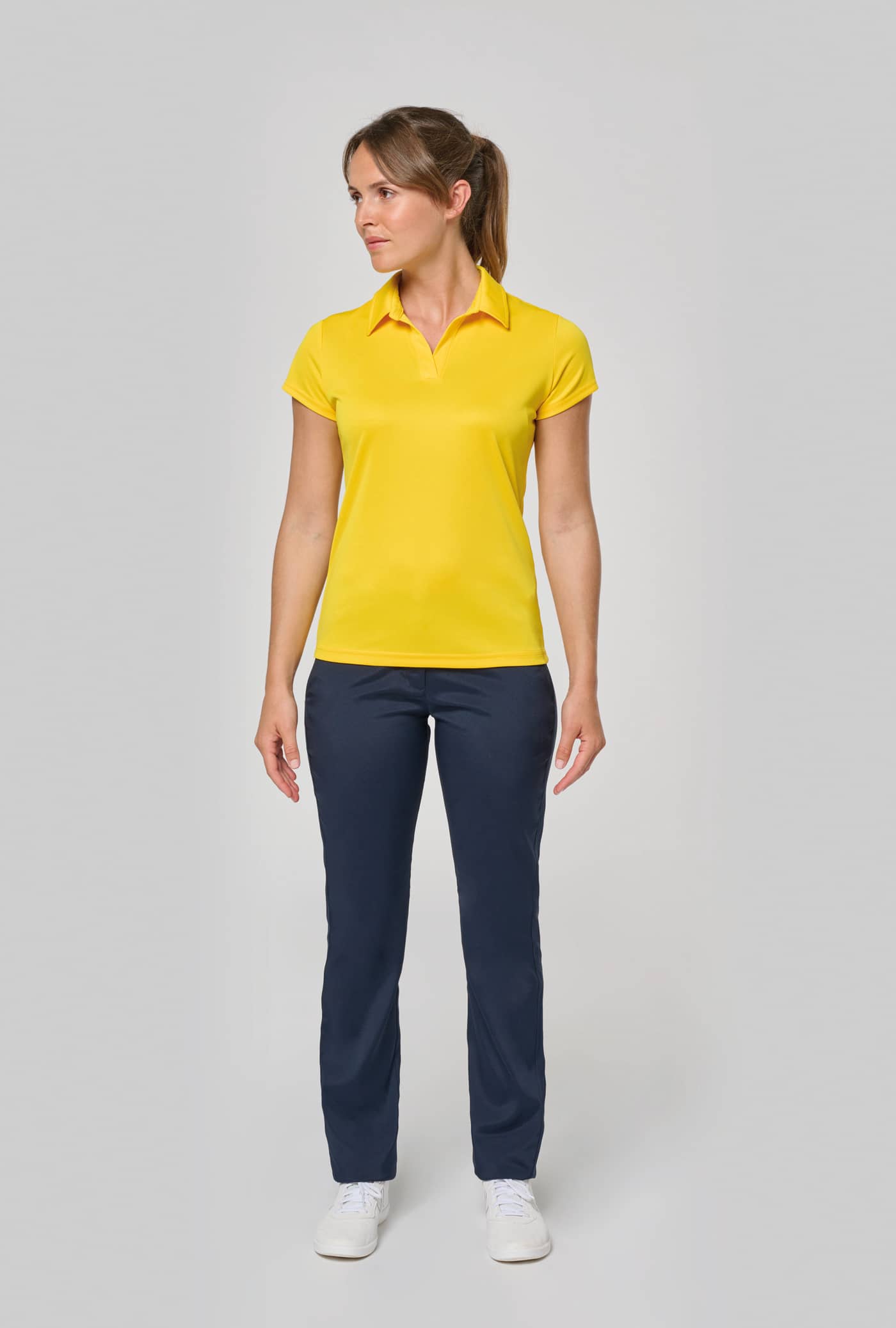 Damen Sport Funktions-Poloshirt PA483C