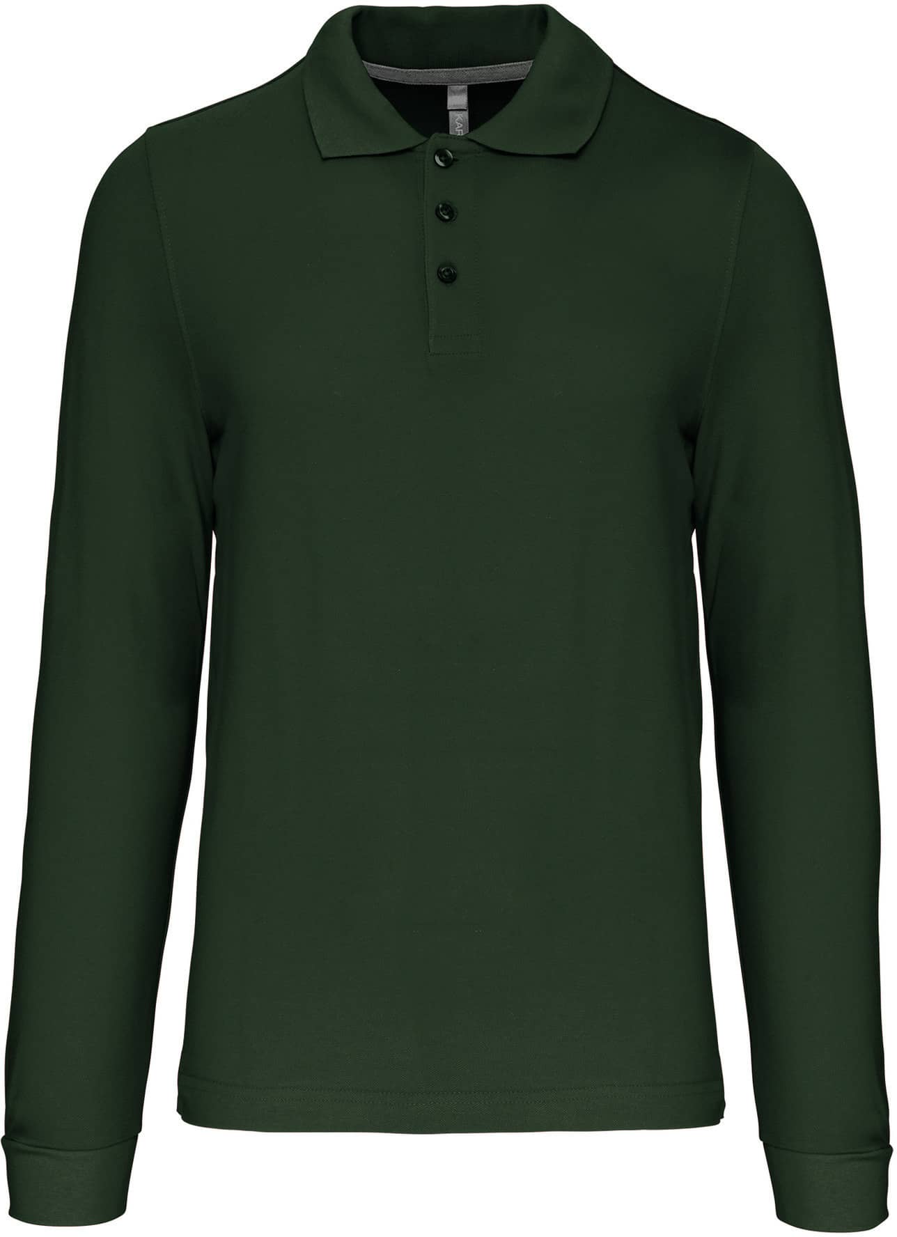 Herren Langarm Poloshirt