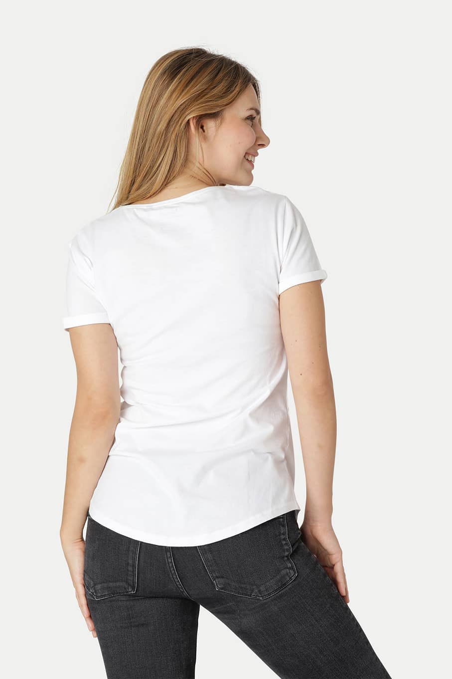 Ladies´ Roll Up Sleeve T-Shirt
