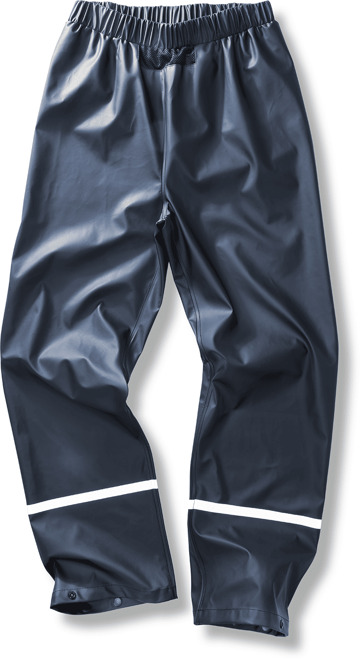 Prism PU Waterproof Trouser with Reflective Bands & Recycled Backing