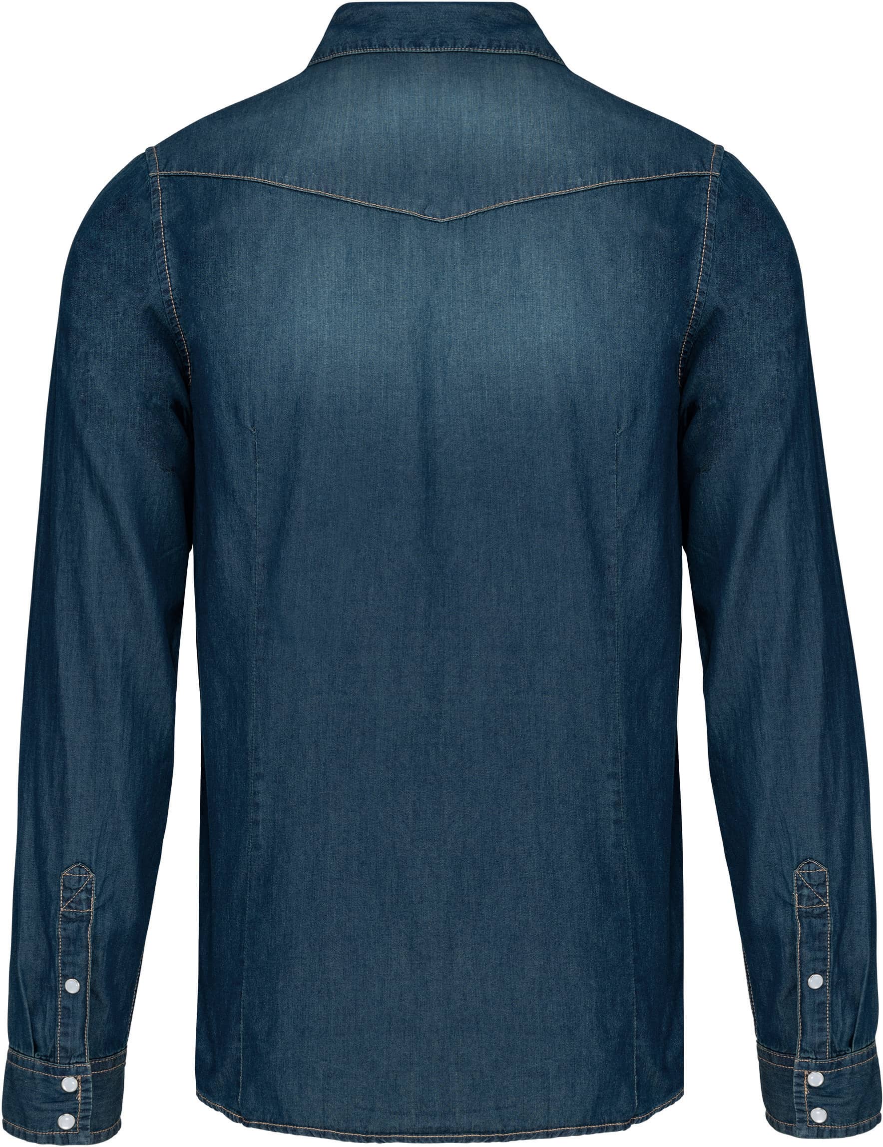 Herren Denim-Hemd langarm