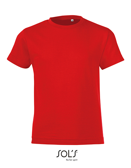 Kids´ Round Collar T-Shirt Regent Fit