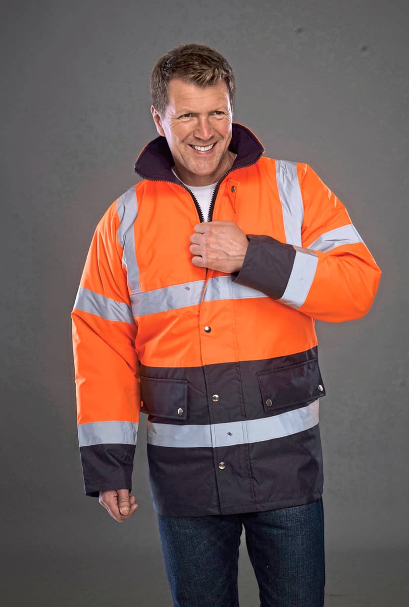 Hi-Vis Two-Tone Motorway Jacket
