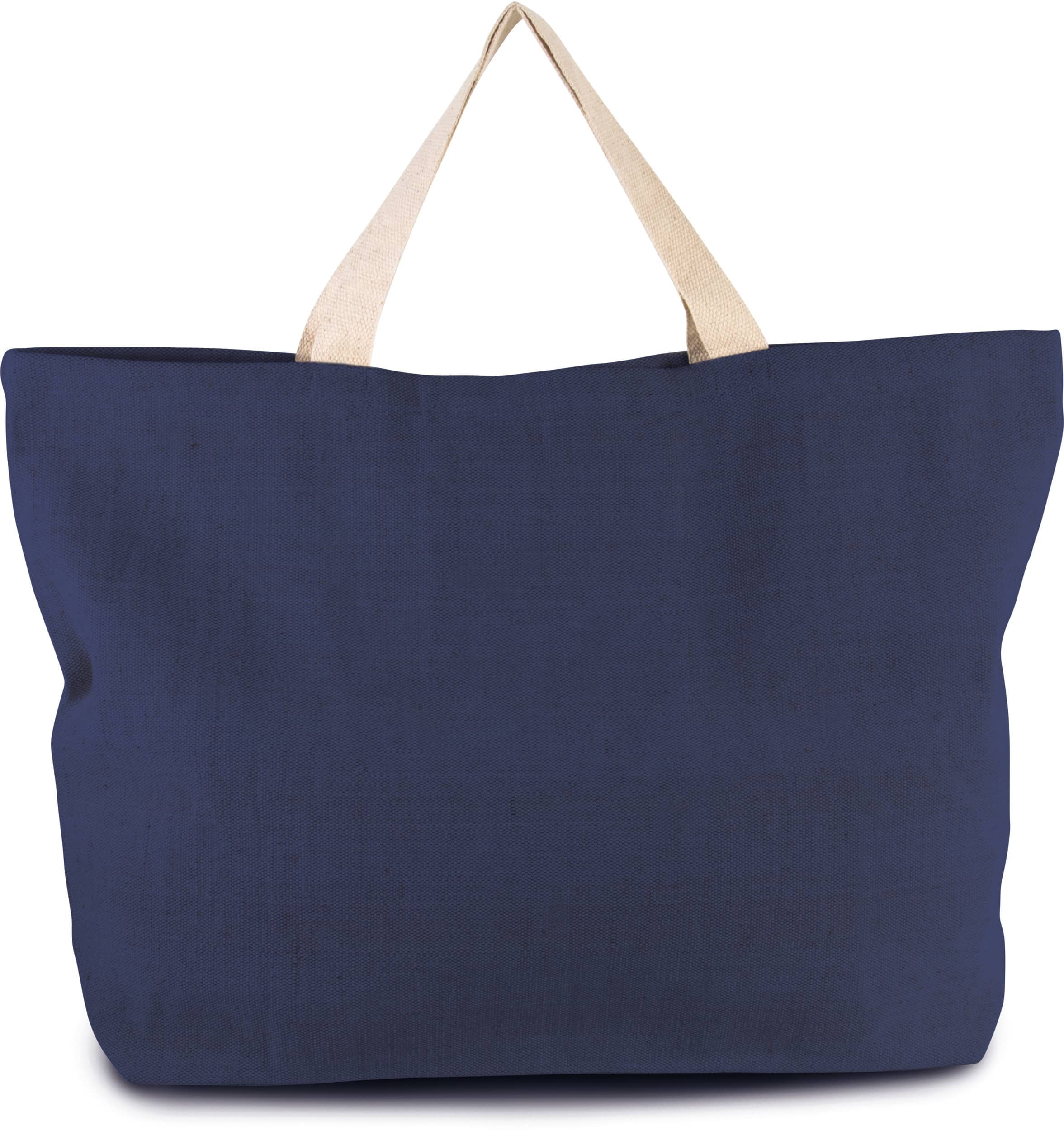 Große Shopping-Beuteltasche mit rustikalem Look