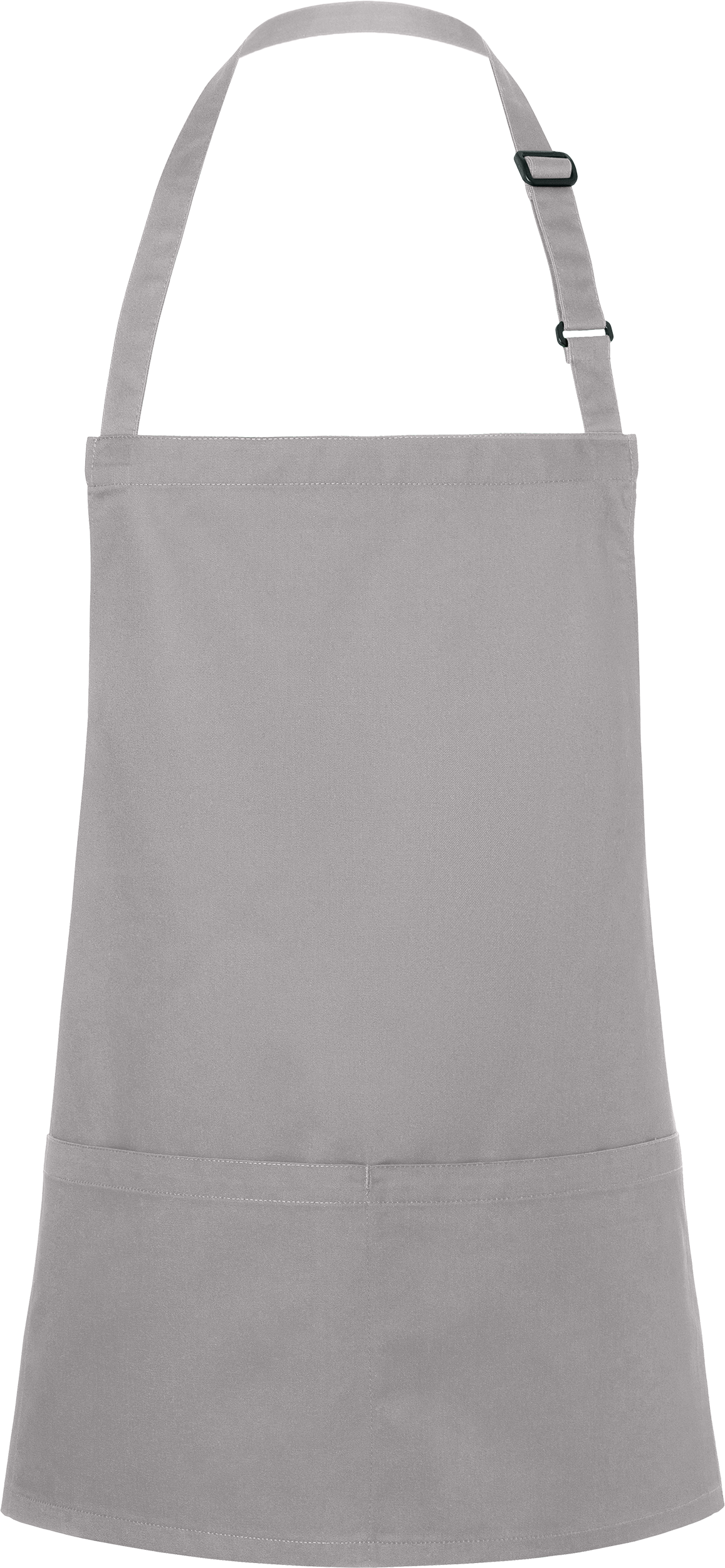 Kurze Latzschürze Basic mit Schnalle und Tasche