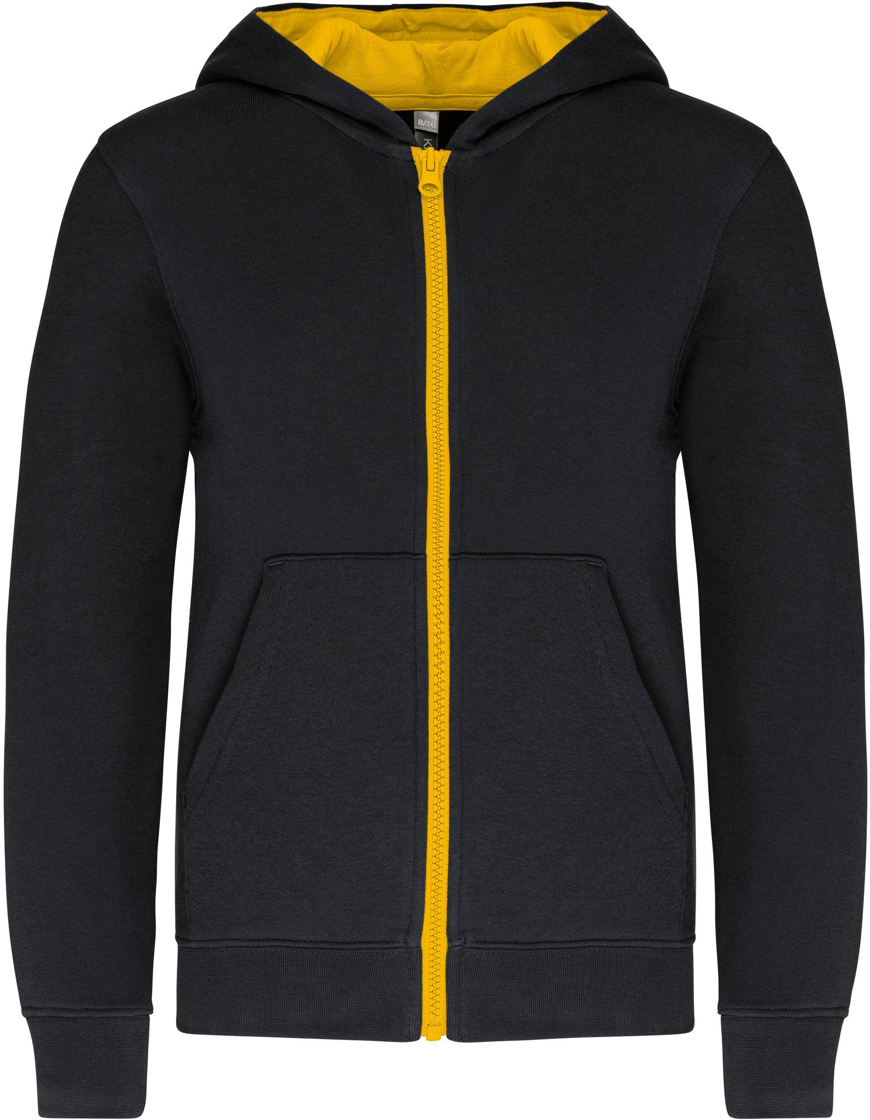 Kinder Kapuzensweatshirt mit Reißverschluss