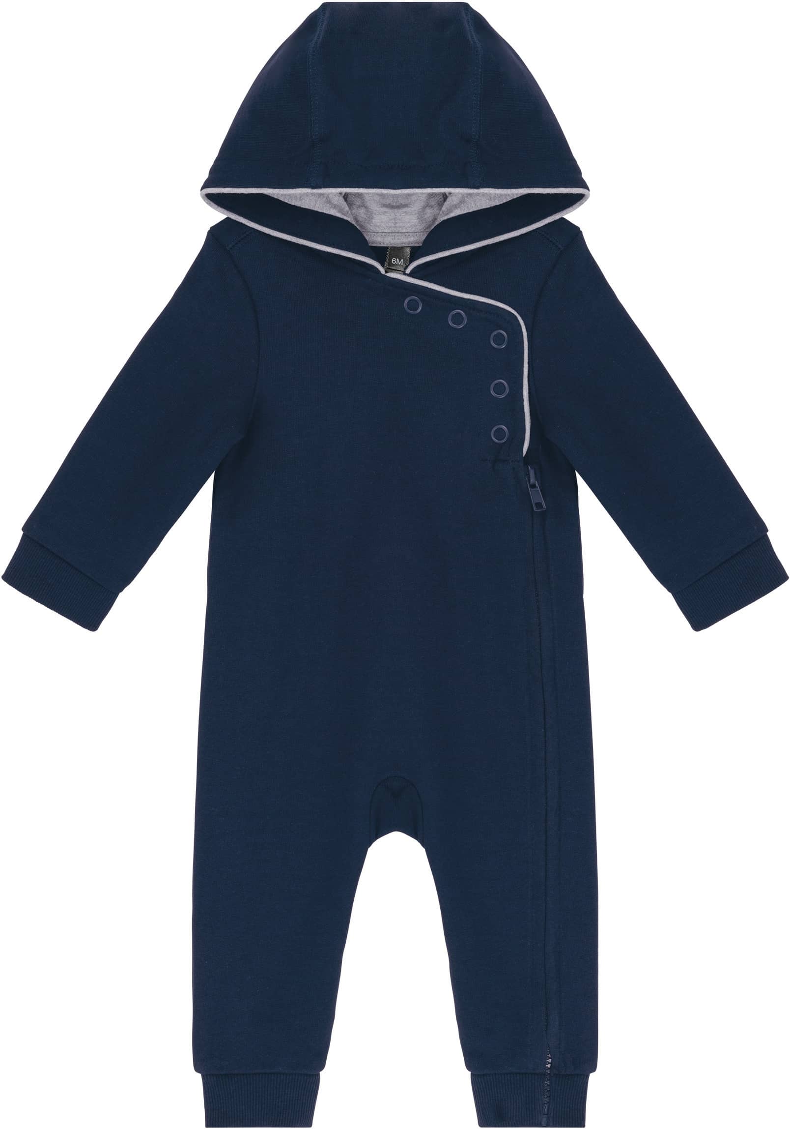 Babystrampler mit Kapuze