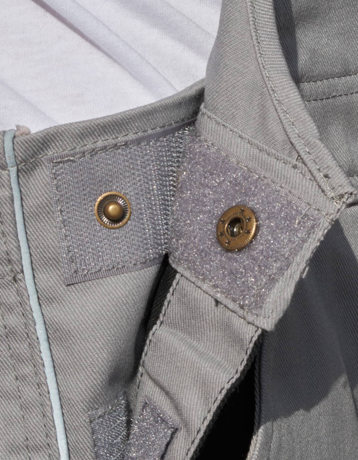 Contrast Bib Pants