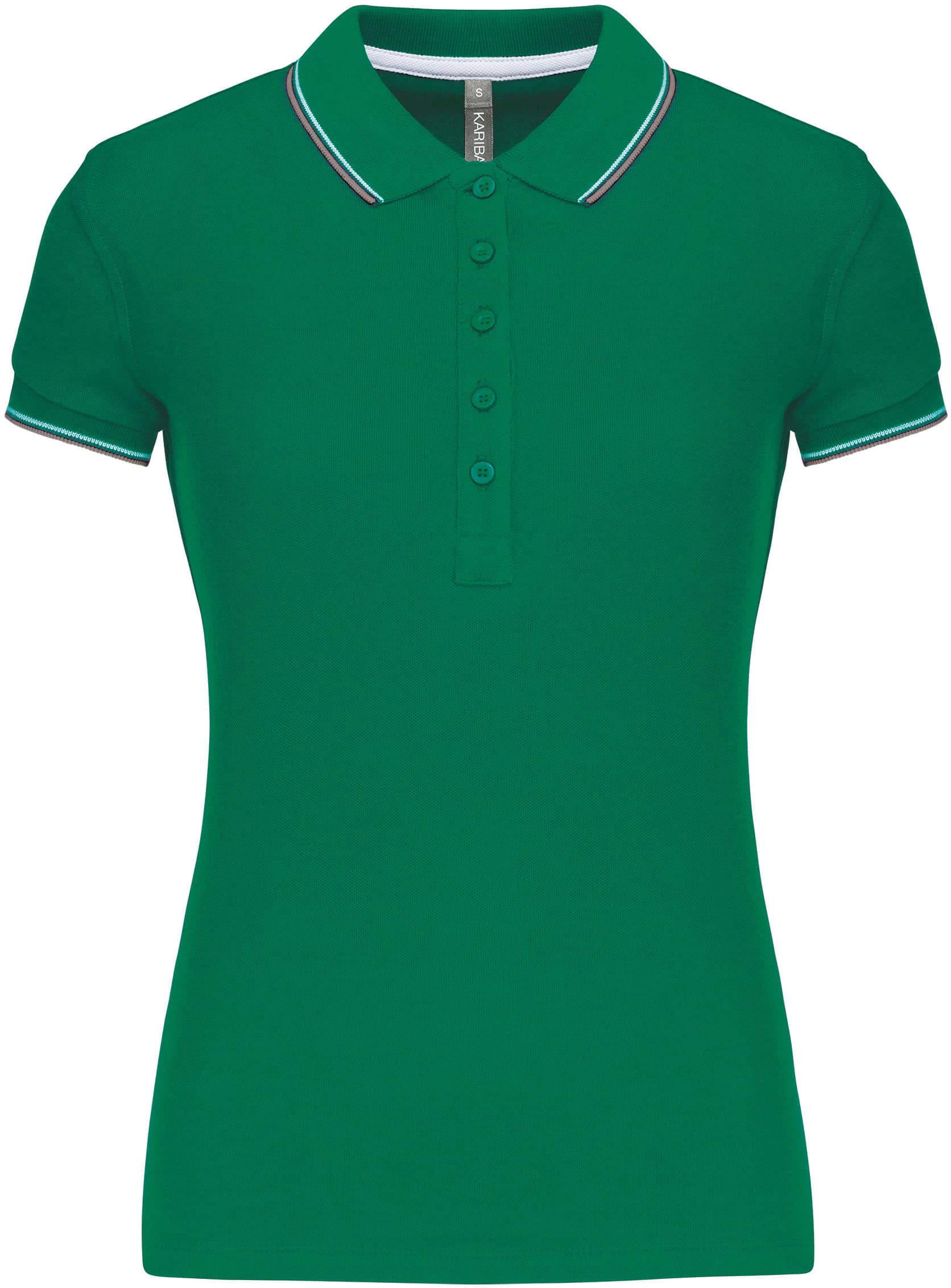 Damen Piqué Poloshirt Kurzarm