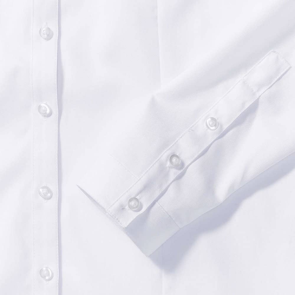 Ladies' Long Sleeve Tailored Herringbone Shirt