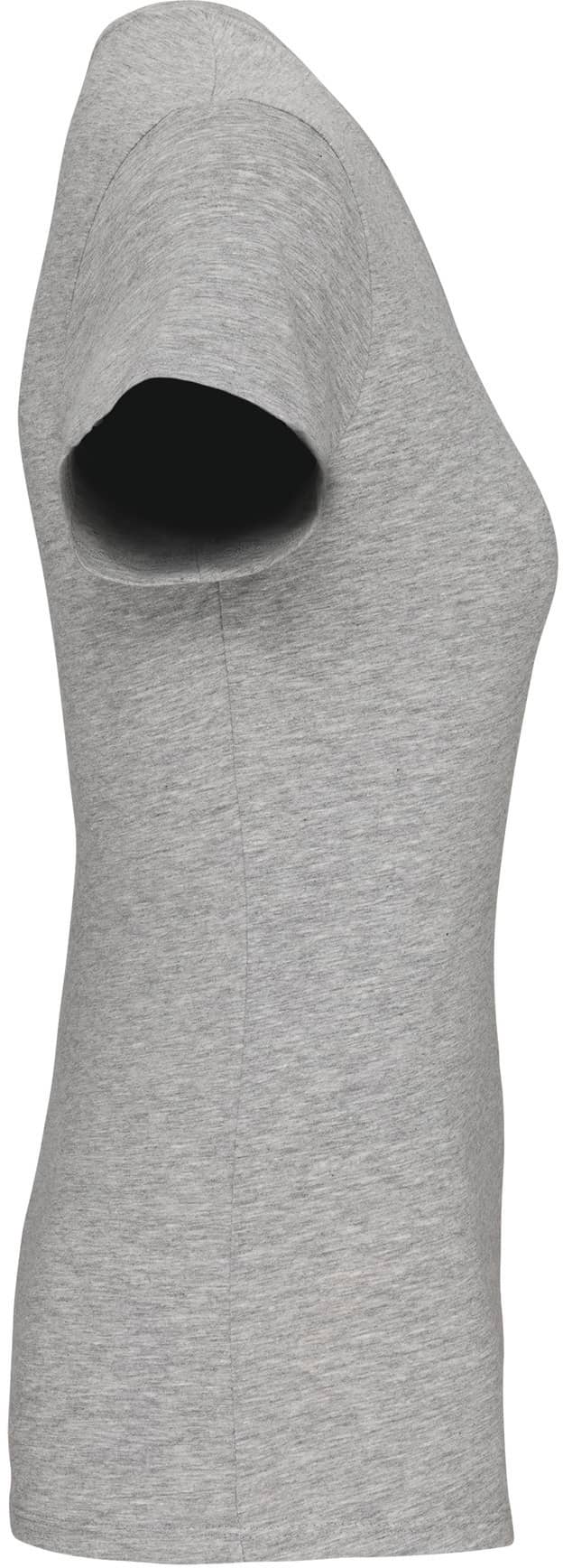 Kurzarm-Damen-T-Shirt mit Rundhalsausschnitt