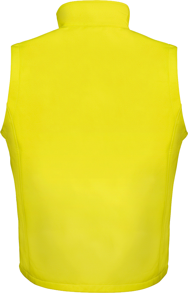 Men's Printable Softshell Bodywarmer with Recycled Fleece Inner