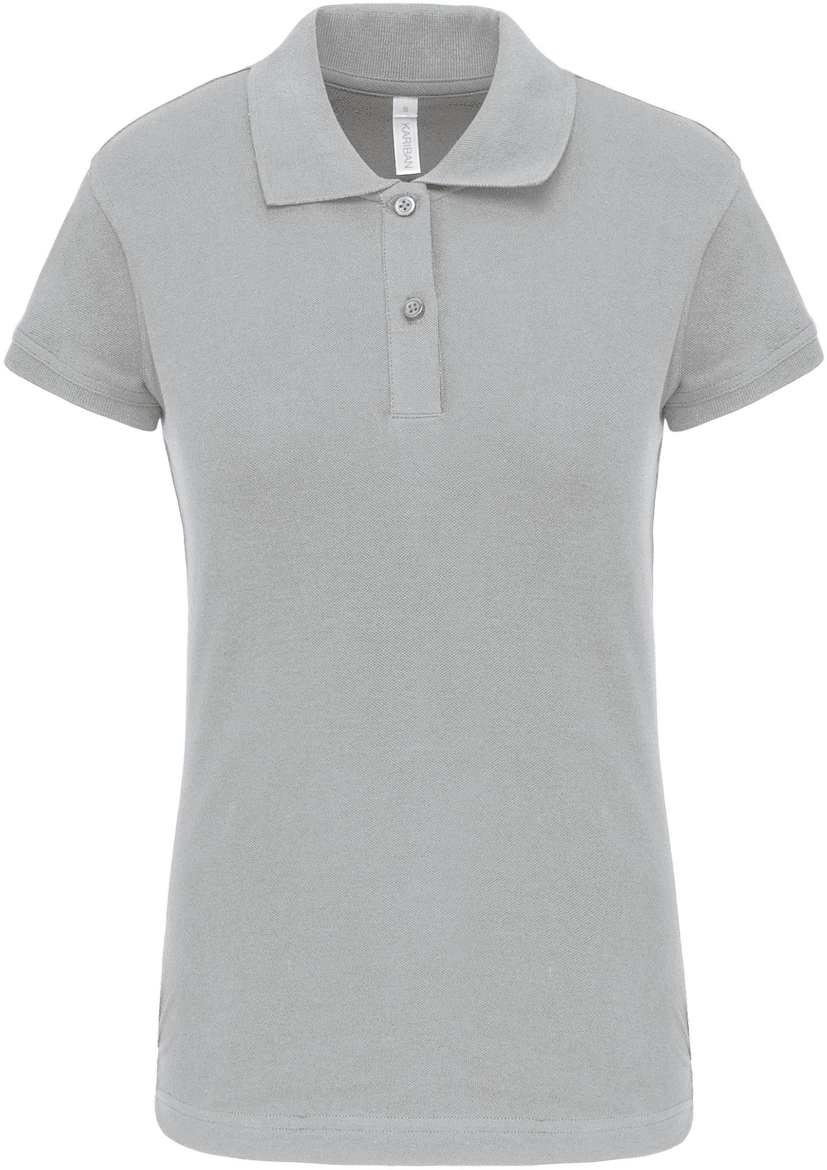 Kurzarm-Polohemd für Damen aus Baumwollpiqué