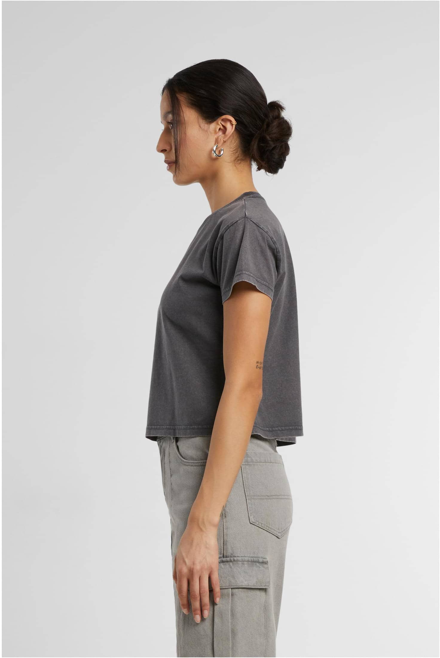 Ladies Vintage Cropped Tee