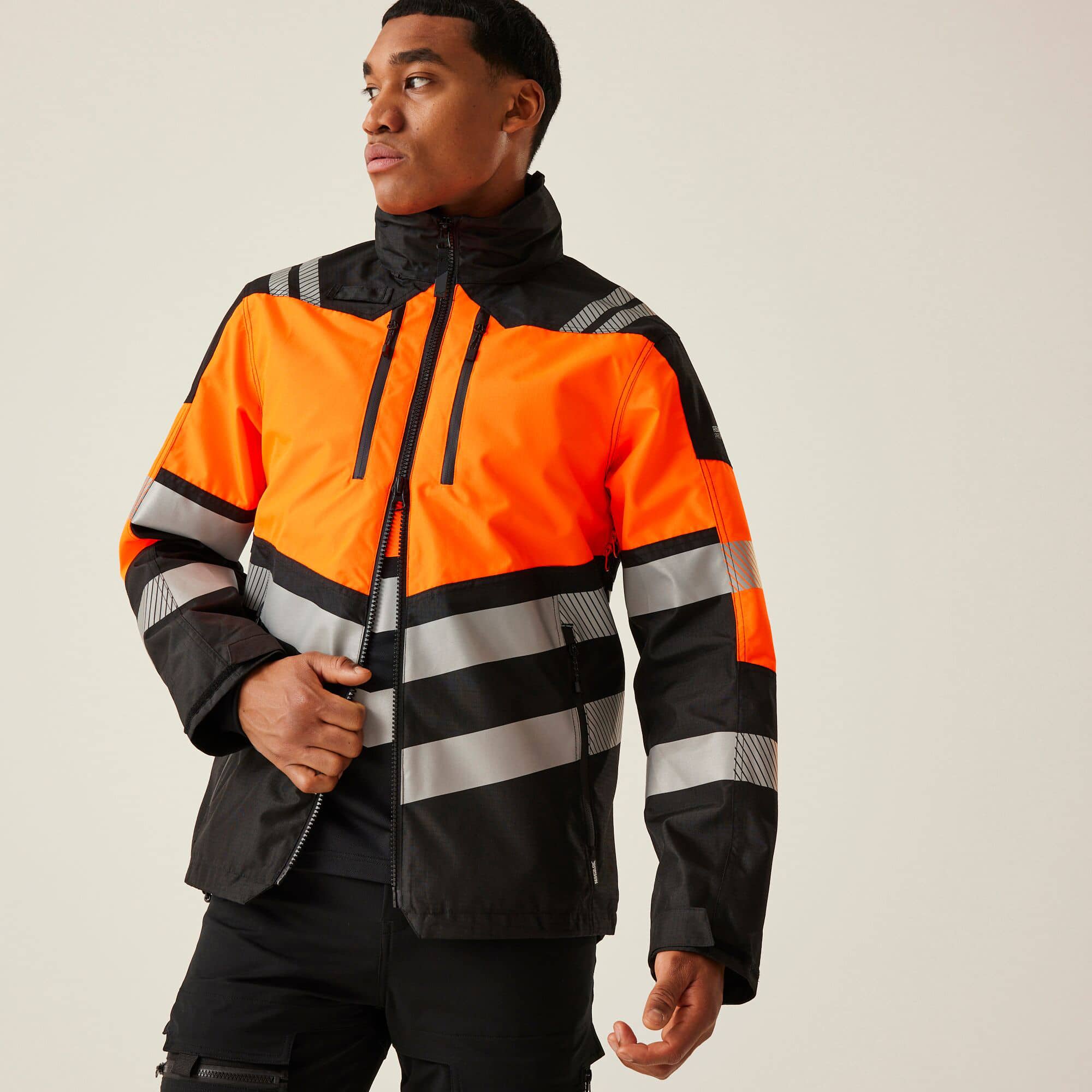 Hi-Vis X-Pro Waterproof Shell Jacket (Class 2)
