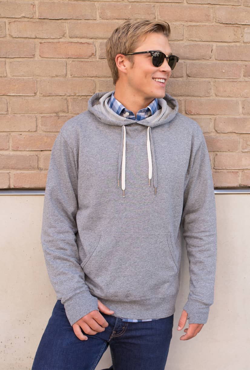 Unisex Midweight French Terry Hooded Pullover