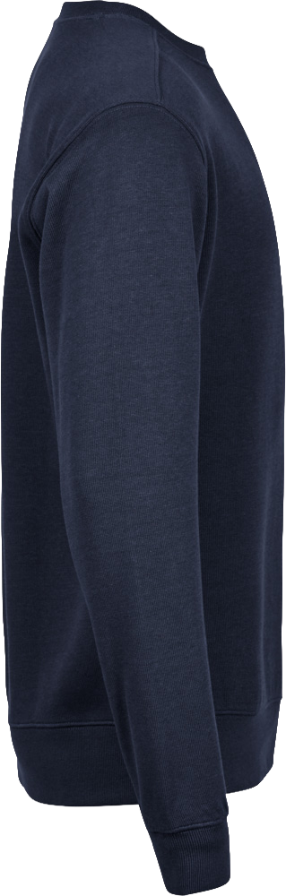 Ribbed Interlock Crew Neck