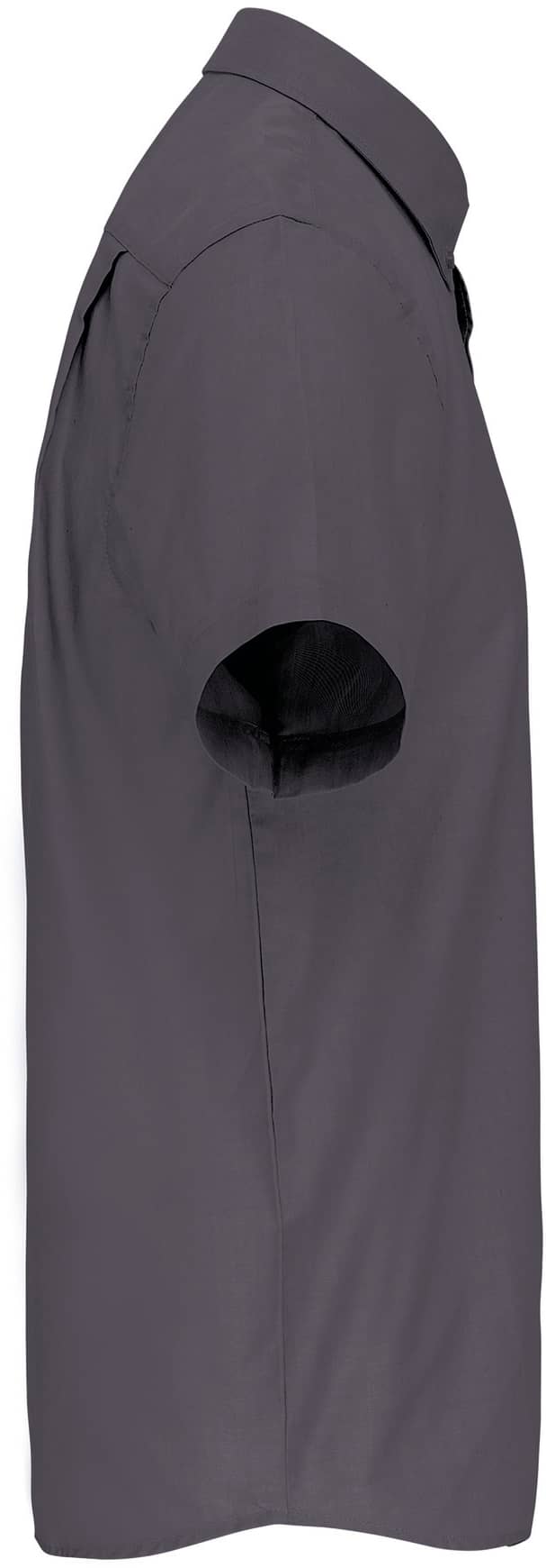 Herren Kurzarmhemd Bügelfrei Micro Twill