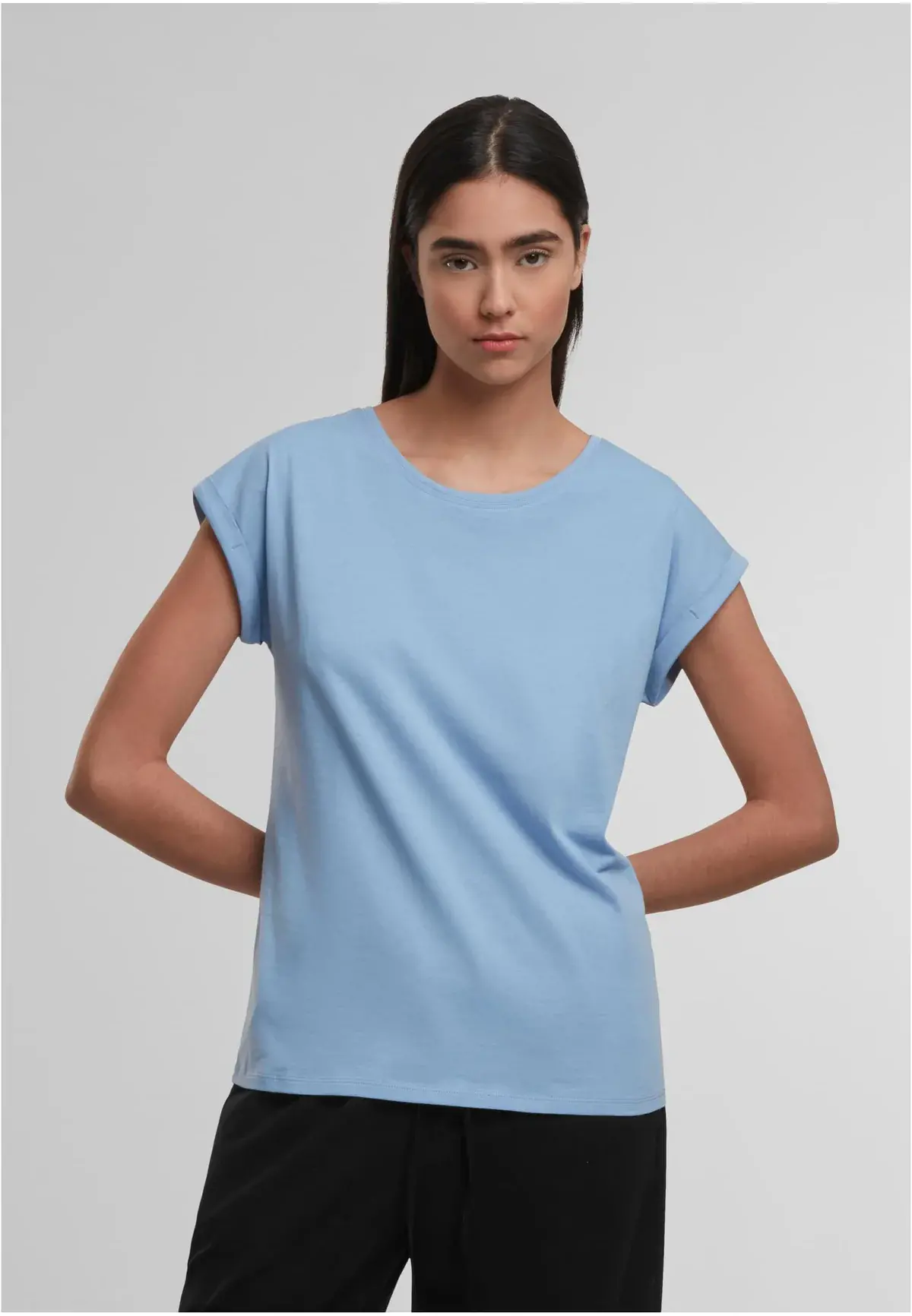 Ladies Extended Shoulder Tee