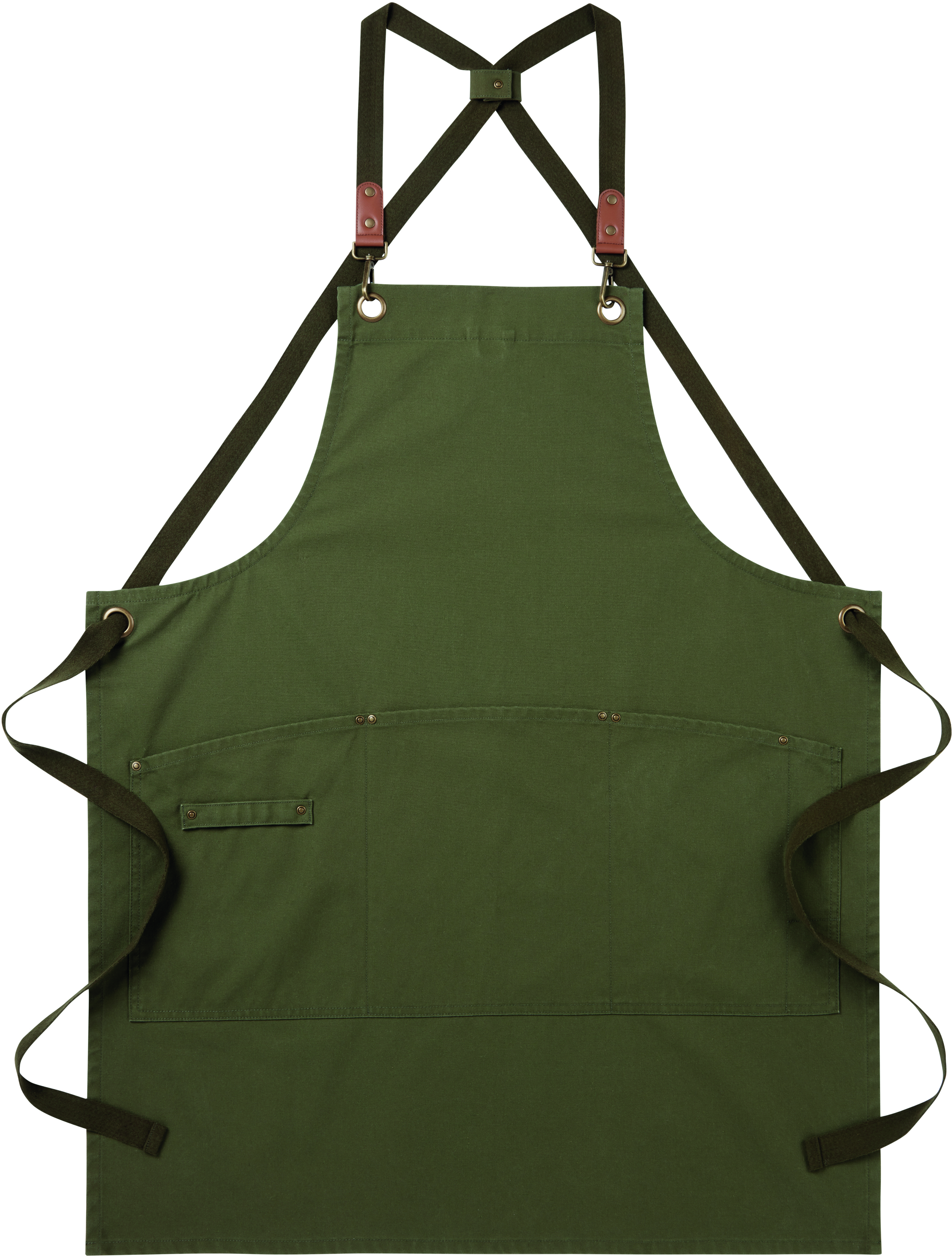 Clip ‘n’ Clasp Cross-Back Bib Apron