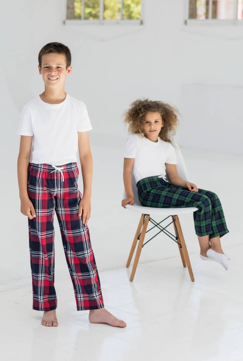 Kids´ Tartan Lounge Pants