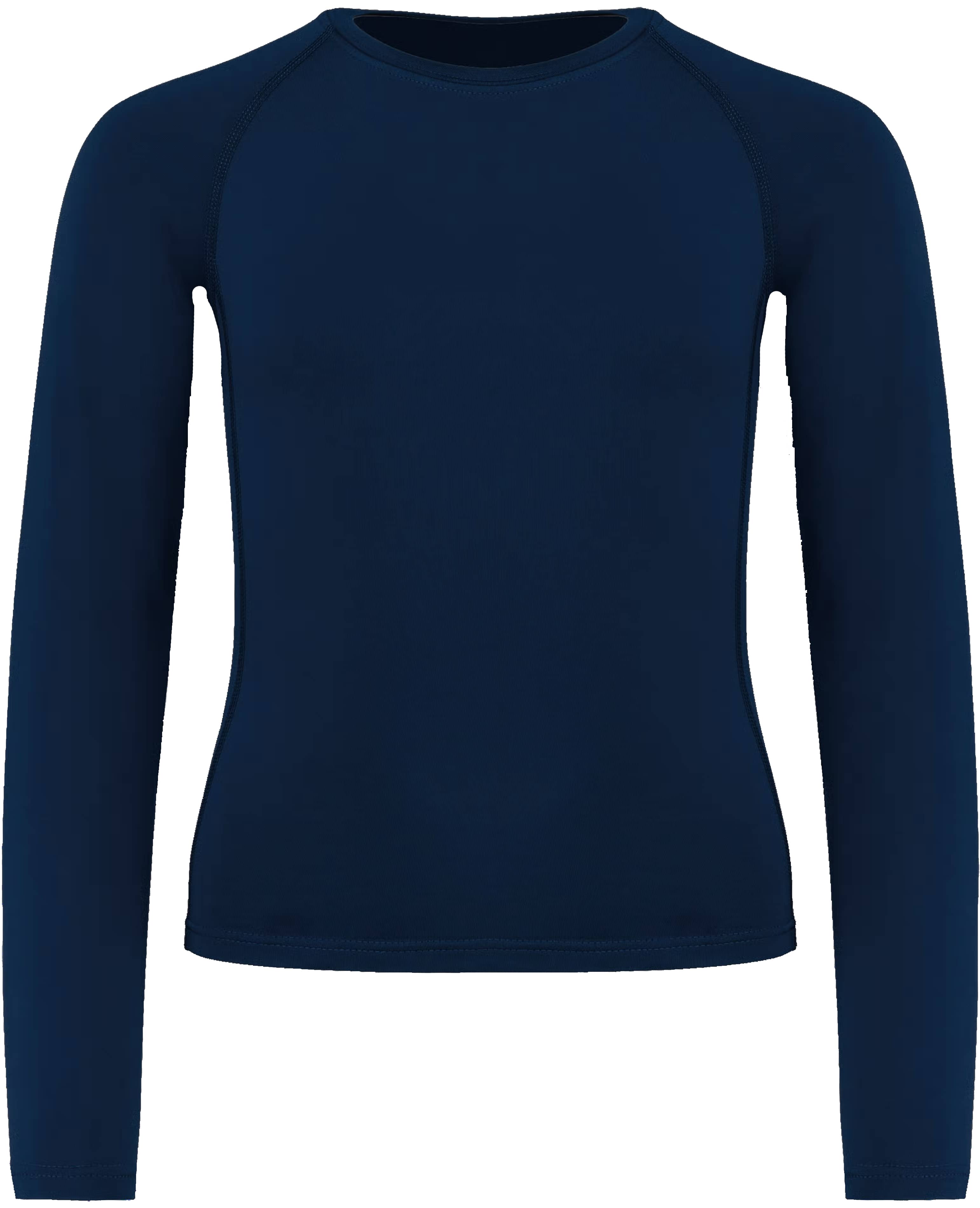 Kinder Langarm Doppelhaut T-Shirt - schnelltrocknend