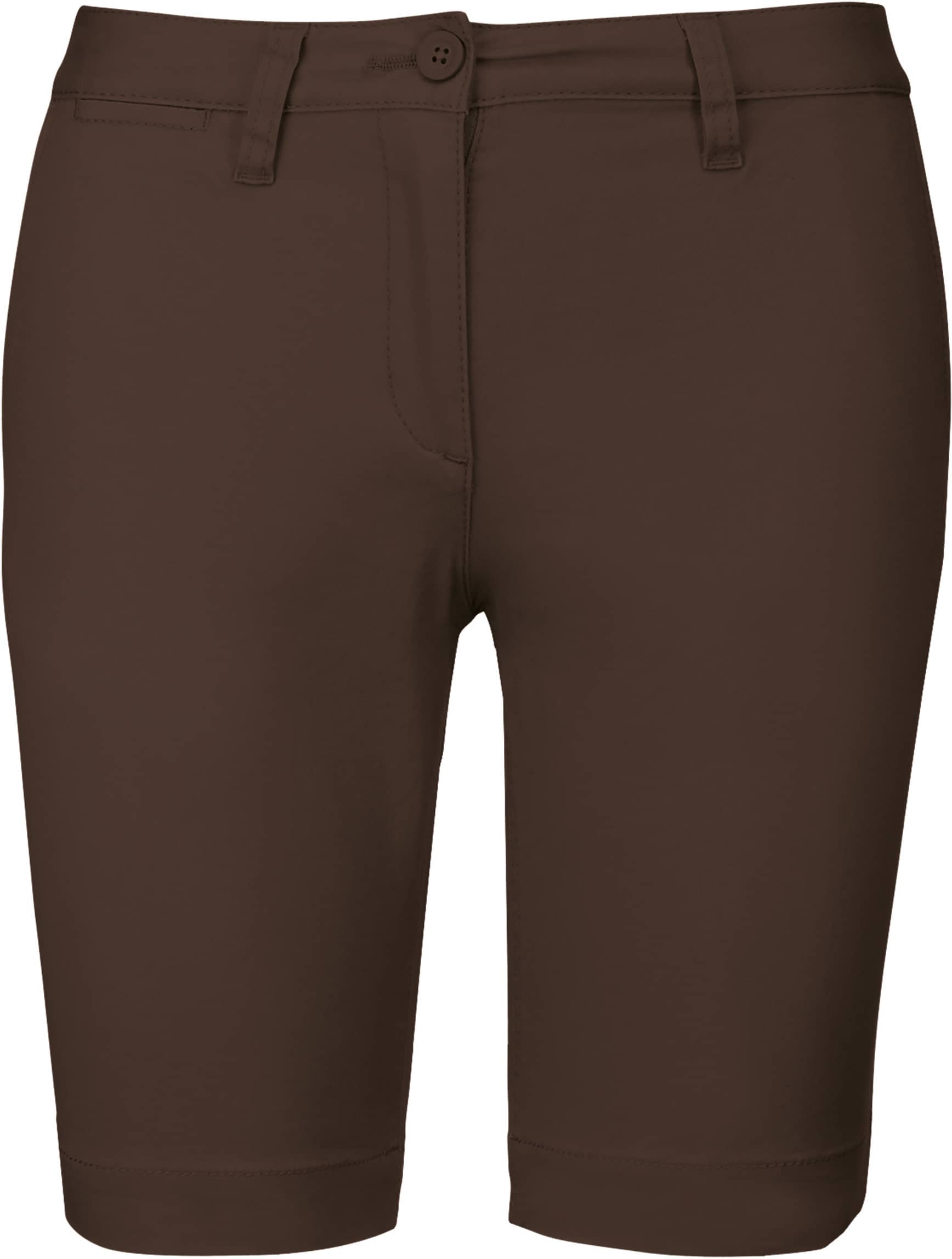 Chino-Bermuda-Shorts für Damen
