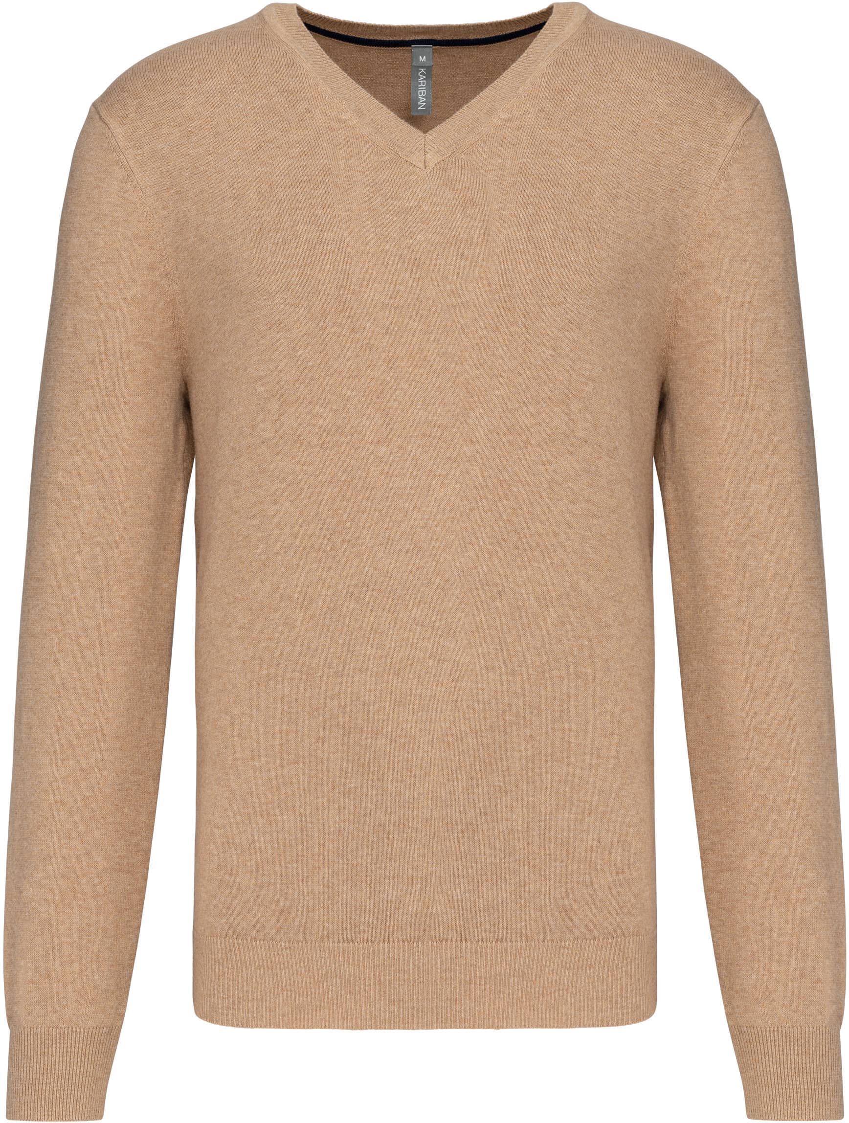 Premium-Pullover mit V-Ausschnitt
