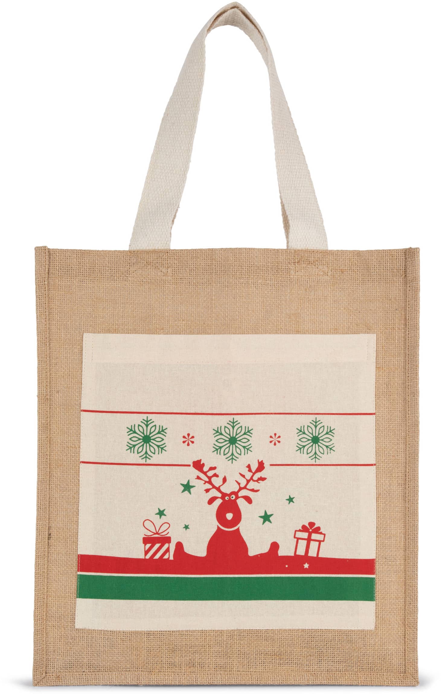 Einkaufstasche mit Weihnachtsmotiven KI0732
