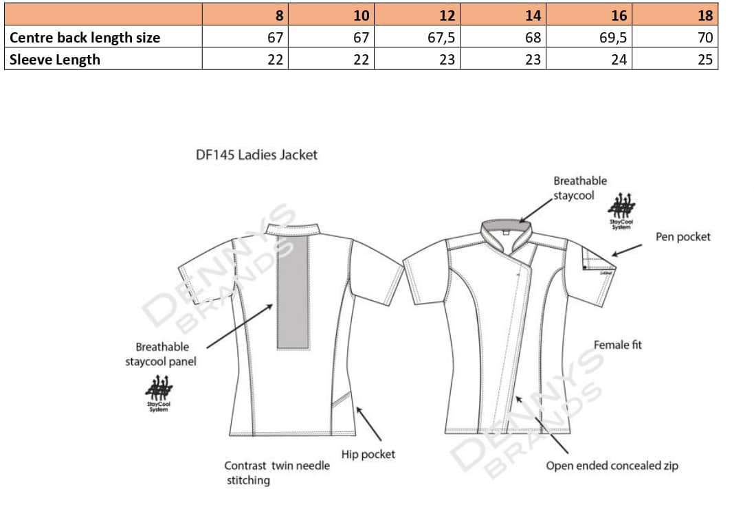 Ladies Asymmetric Jacket