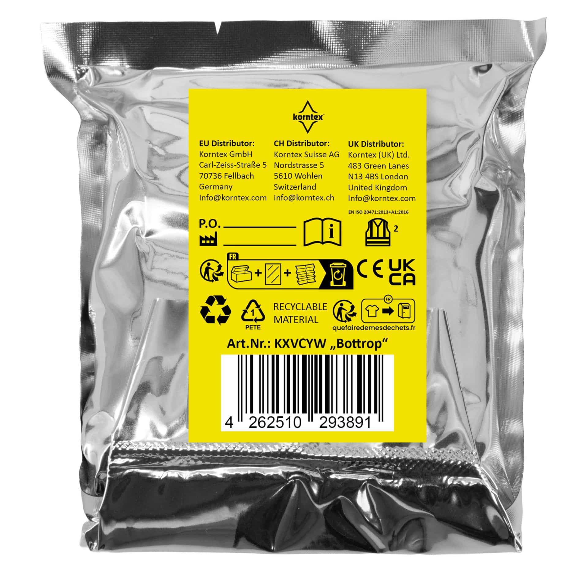 Safety Vest in mini vacuum packaging “Bottrop”