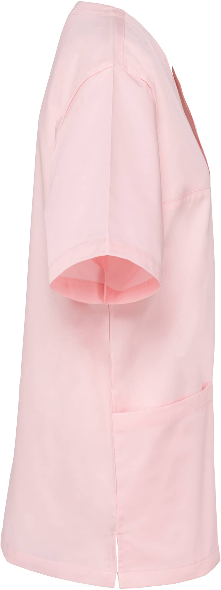 Kurzärmlige Unisex-Tunika aus Baumwollpolyester
