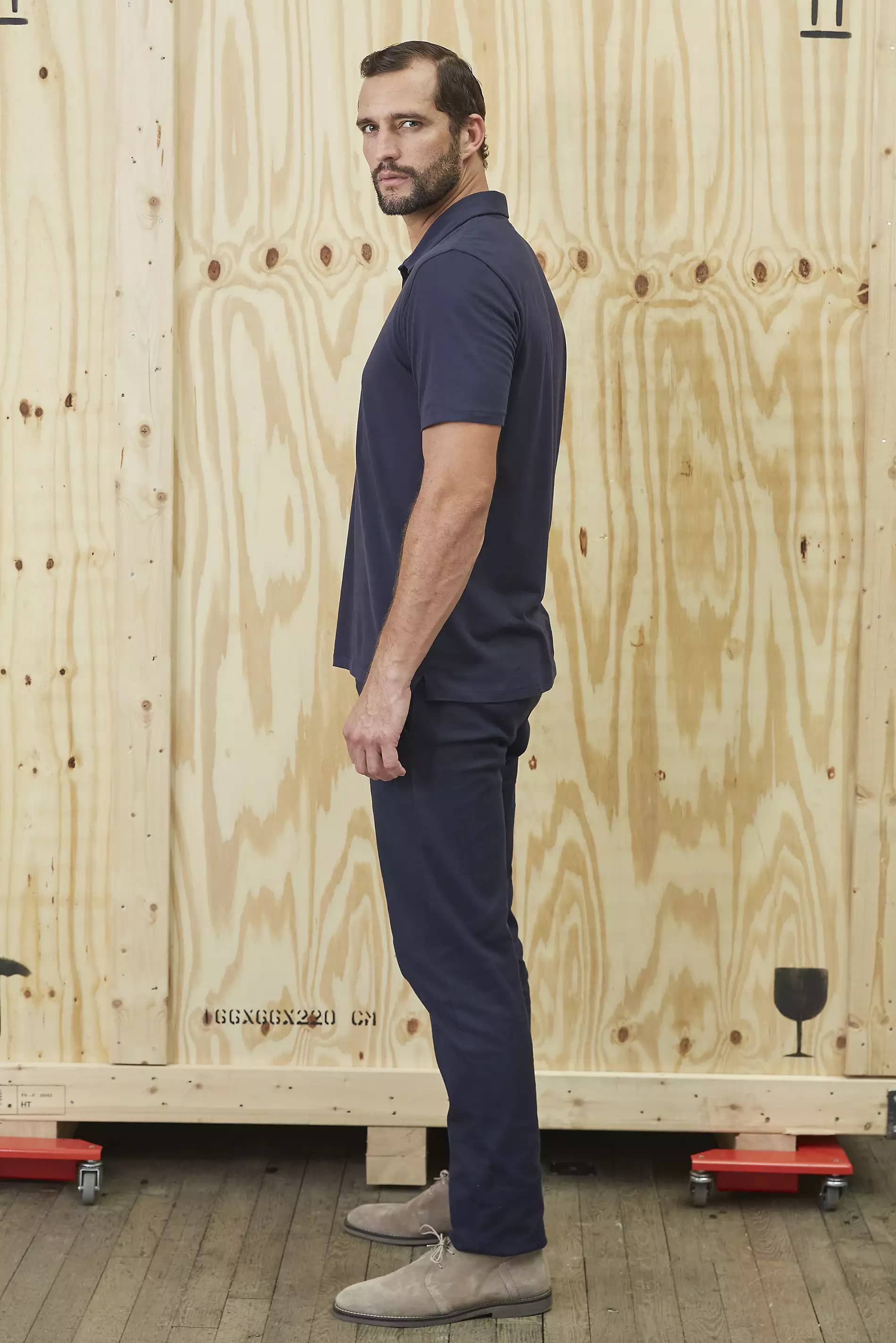 Men´s Jersey Polo Shirt Octave