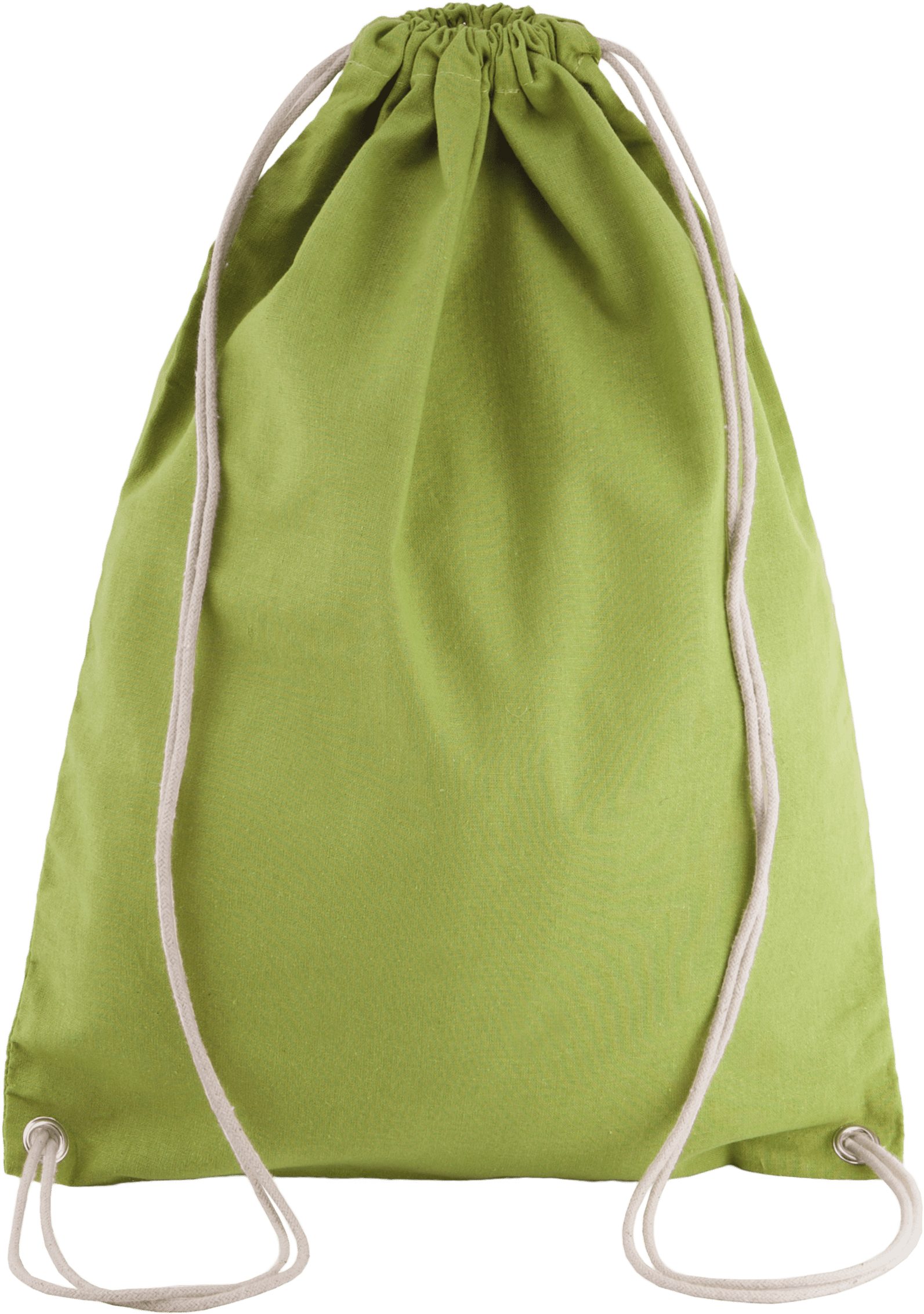 Baumwoll-Rucksack mit weißer Kordel
