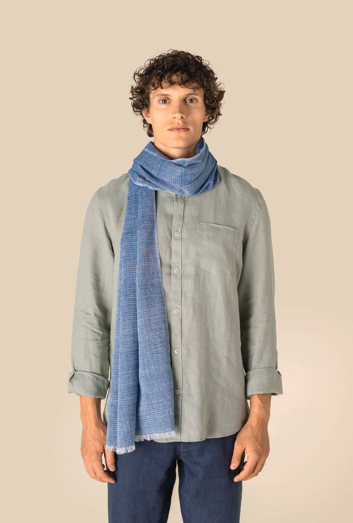 Unisex-Schal aus Baumwolle