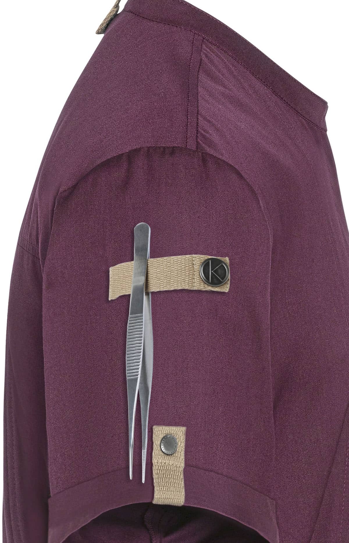 Kurzarm Kochjacke Green-Generation