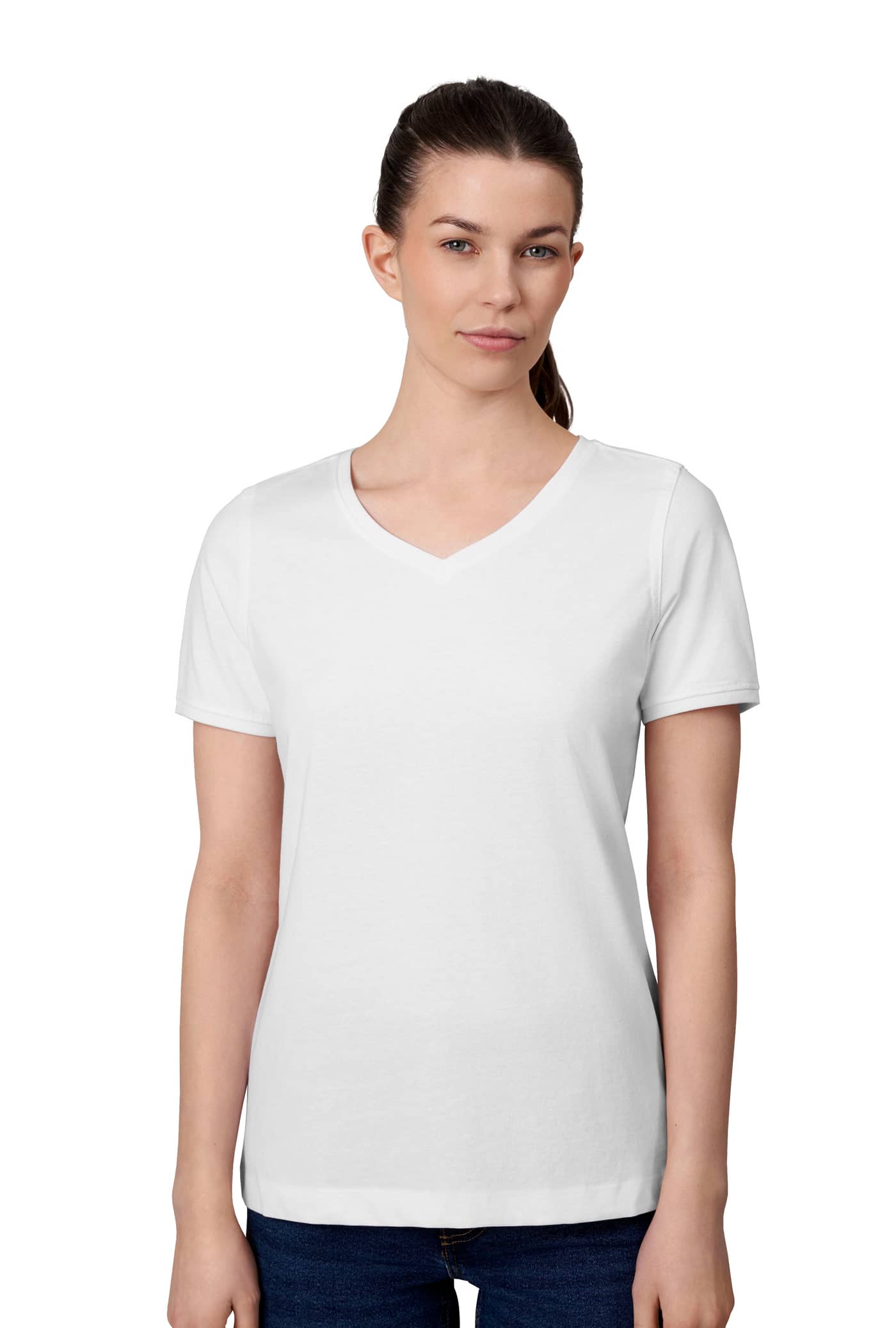 PRO Wear CARE T-Shirt mit V-Ausschnitt für Damen