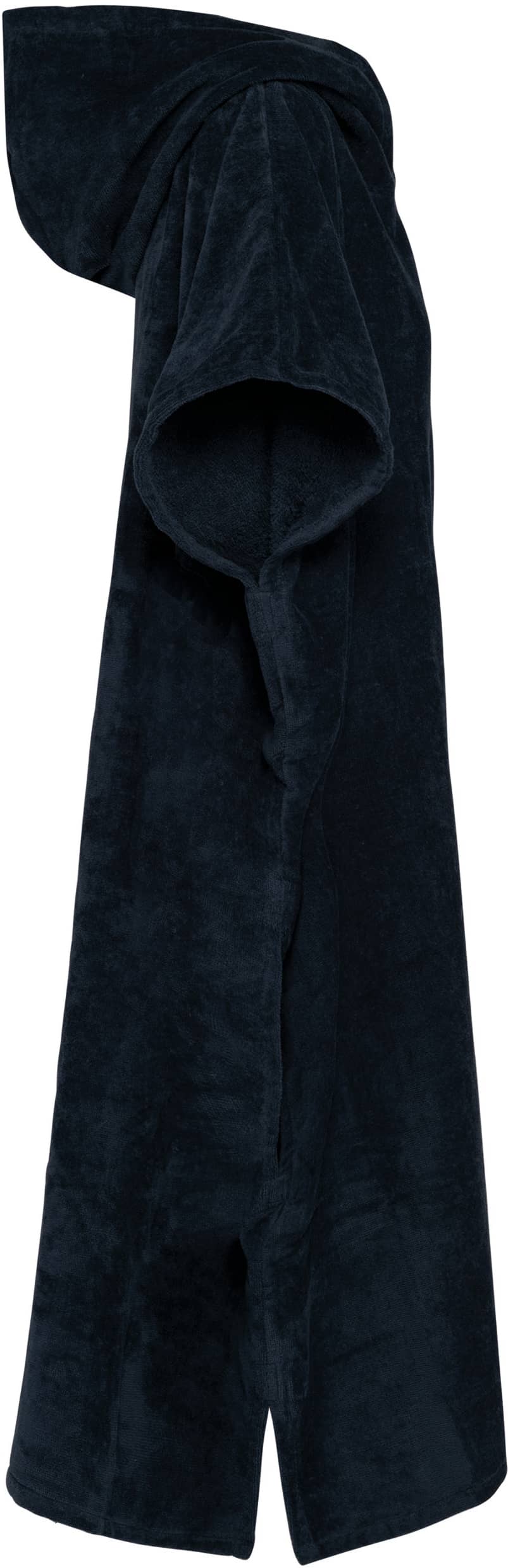 Unisex-Frottee-Poncho mit Kapuze - S/M