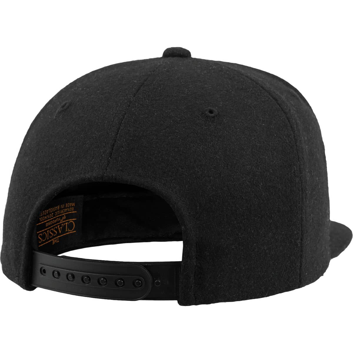 Melton Wool Snapback Cap