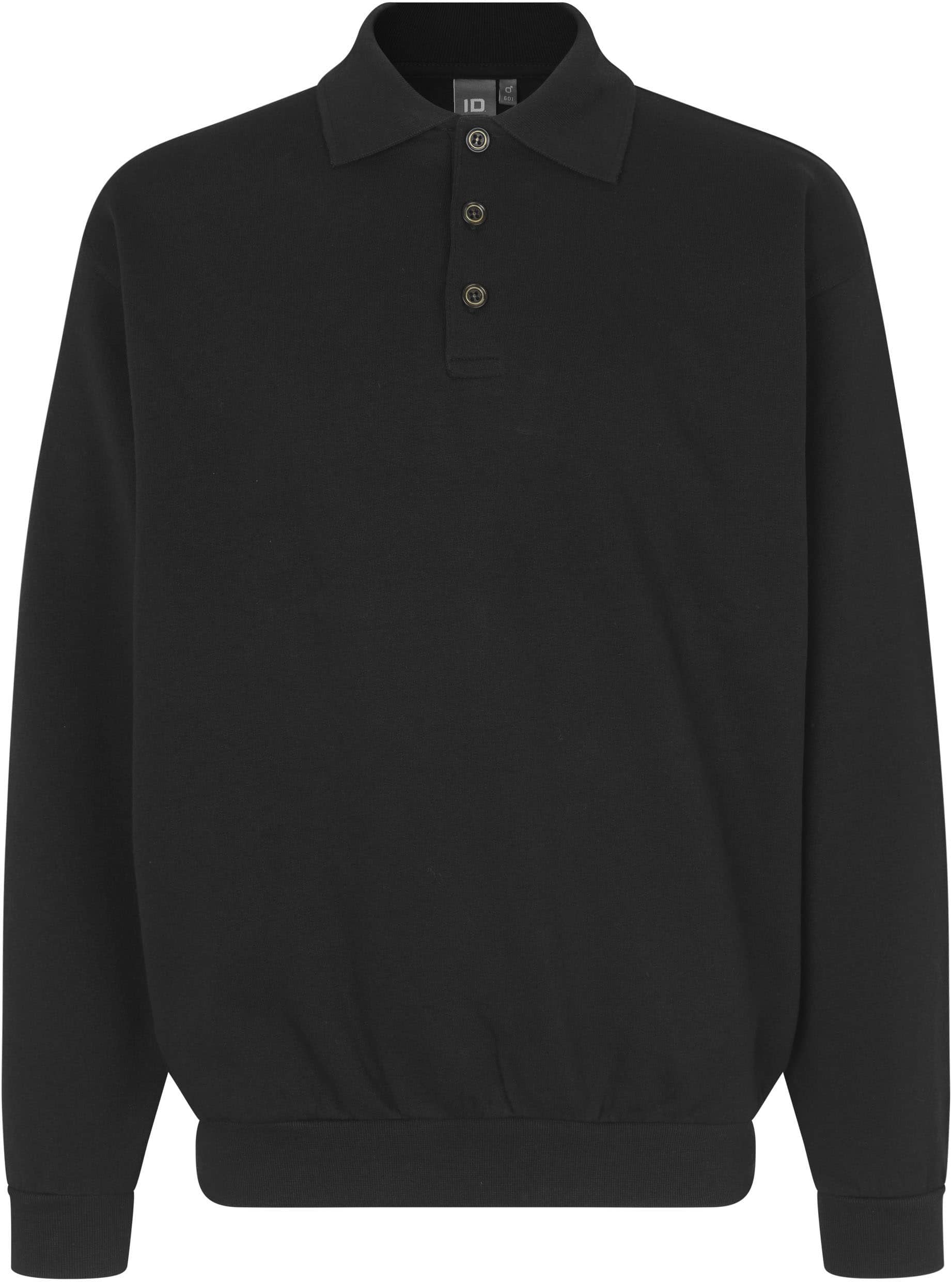 Klassisches Polo-Sweatshirt