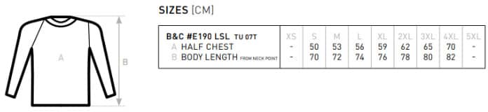 Men´s T-Shirt #E190 Long Sleeve
