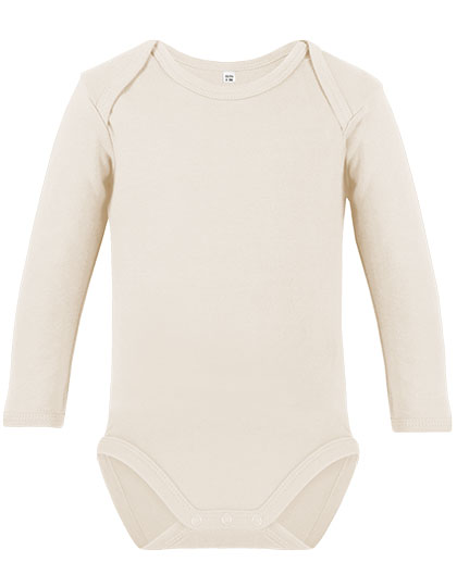 Organic Baby Bodysuit Long Sleeve Bailey 02