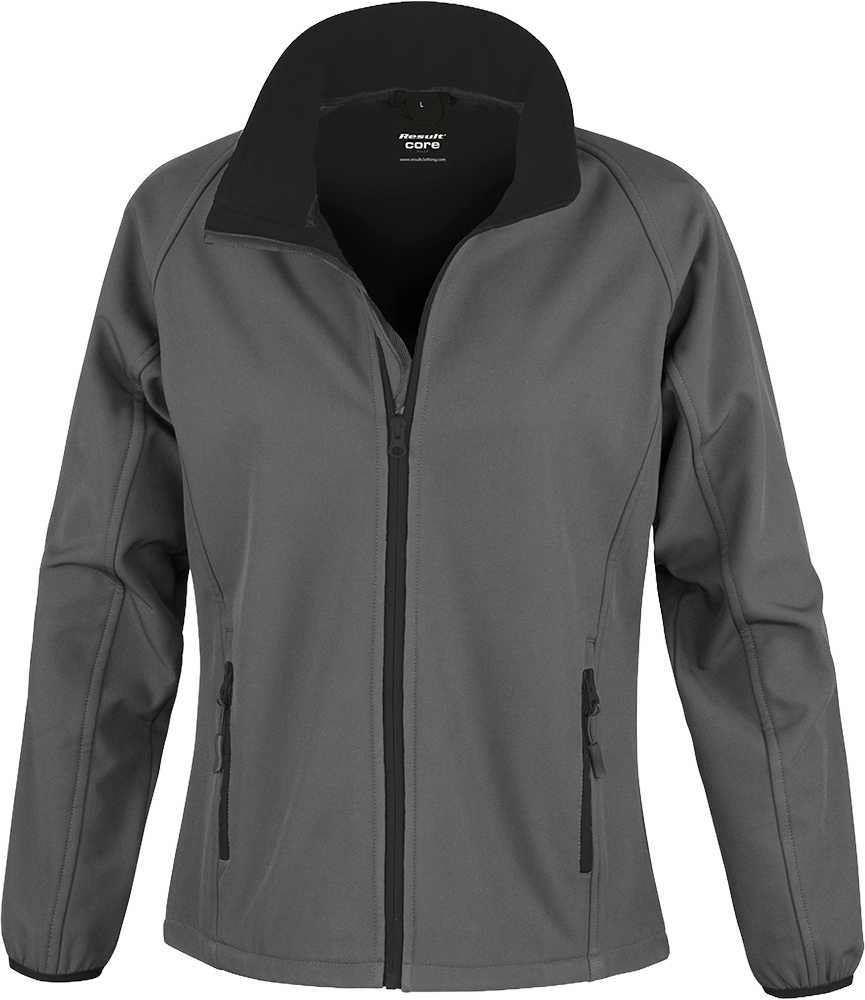 Women´s Printable Softshell Jacket with Recycled Fleece Inner
