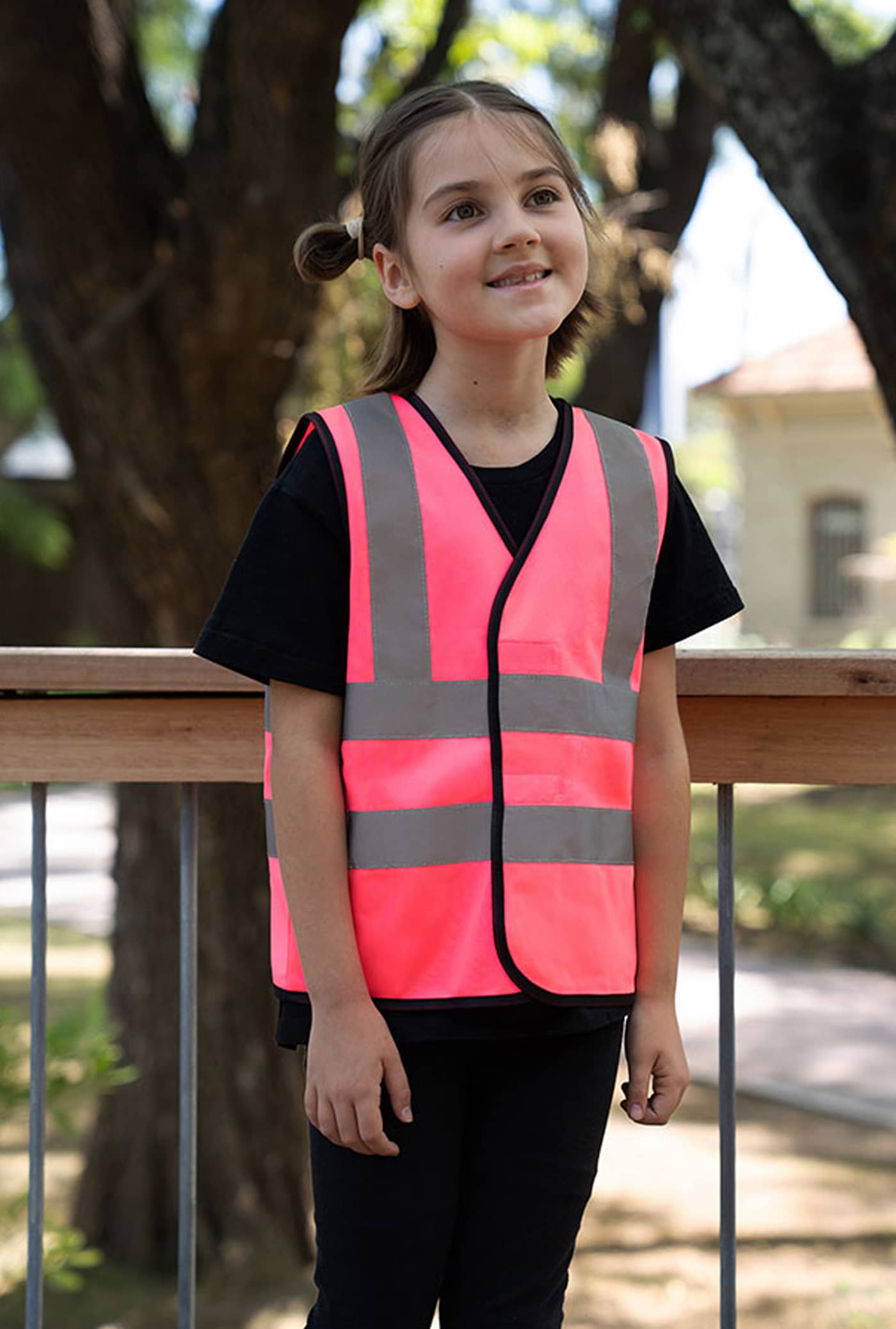 Childrens Safety Vest Esbjerg - 4 Reflective Stripes