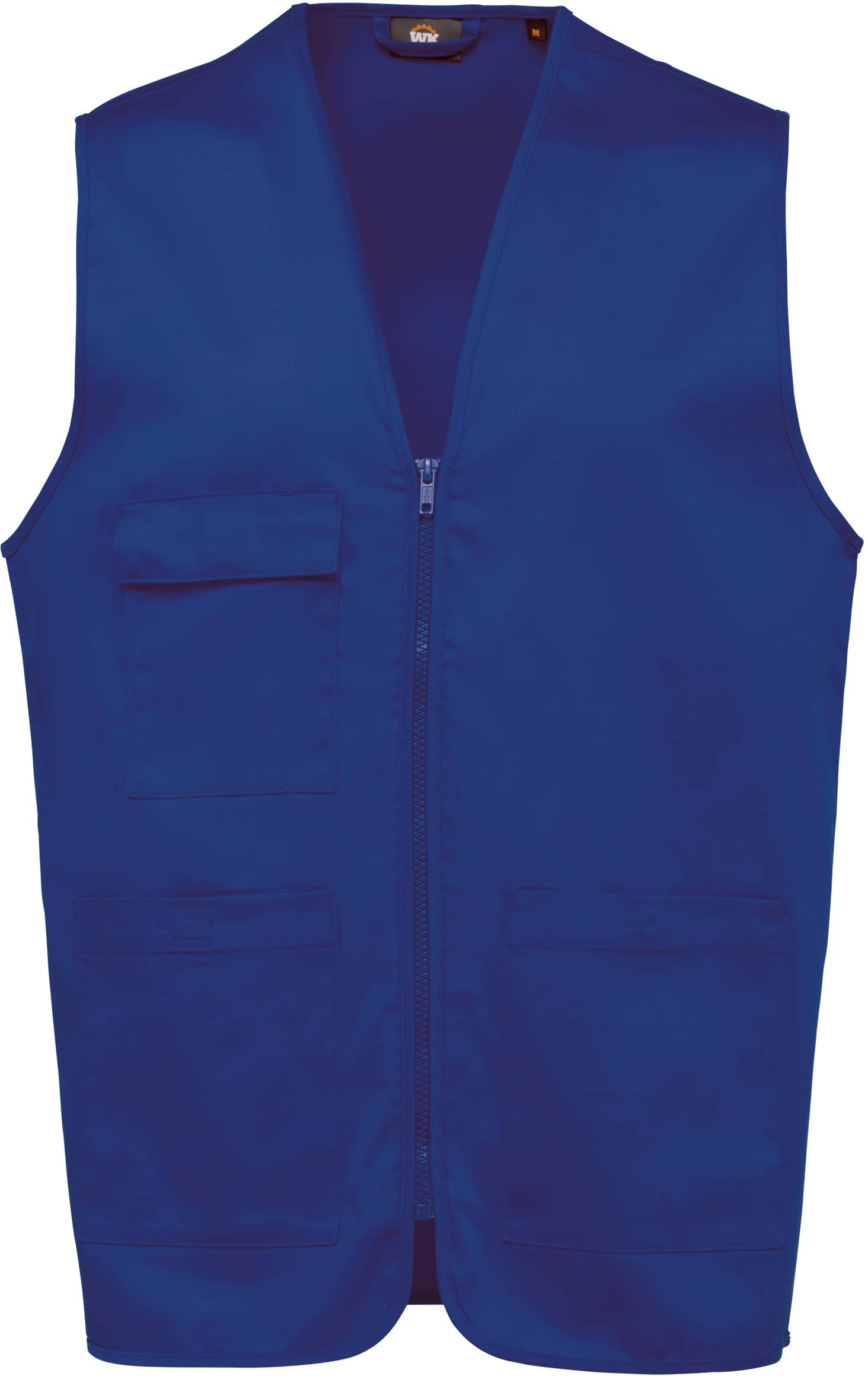 Unisex-Weste aus  Baumwollpolyester mit mehreren Taschen