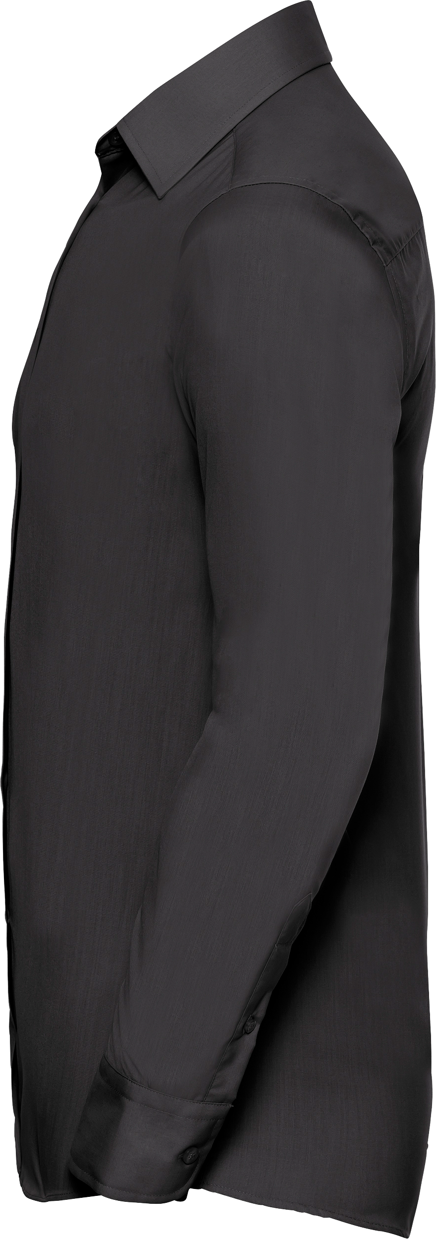 Men's Long Sleeve Tailored Polycotton Poplin Shirt