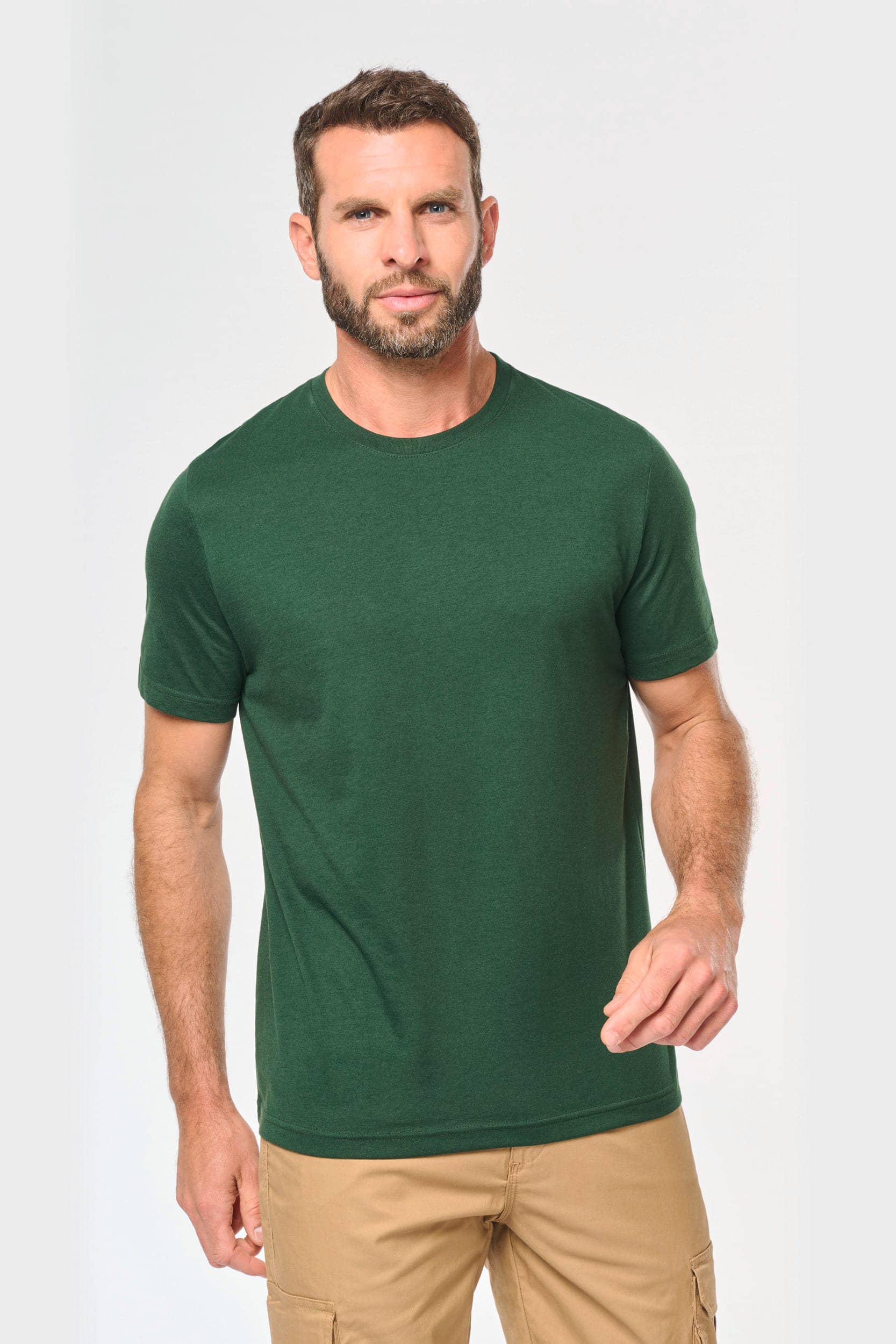 Umweltfreundliches Herren-T-Shirt mit Rundhalsausschnitt